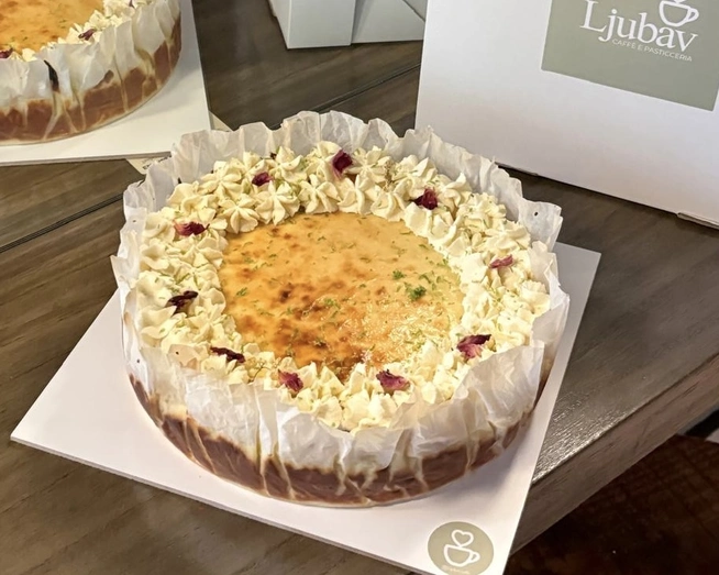 Torta Vasca Key Lime